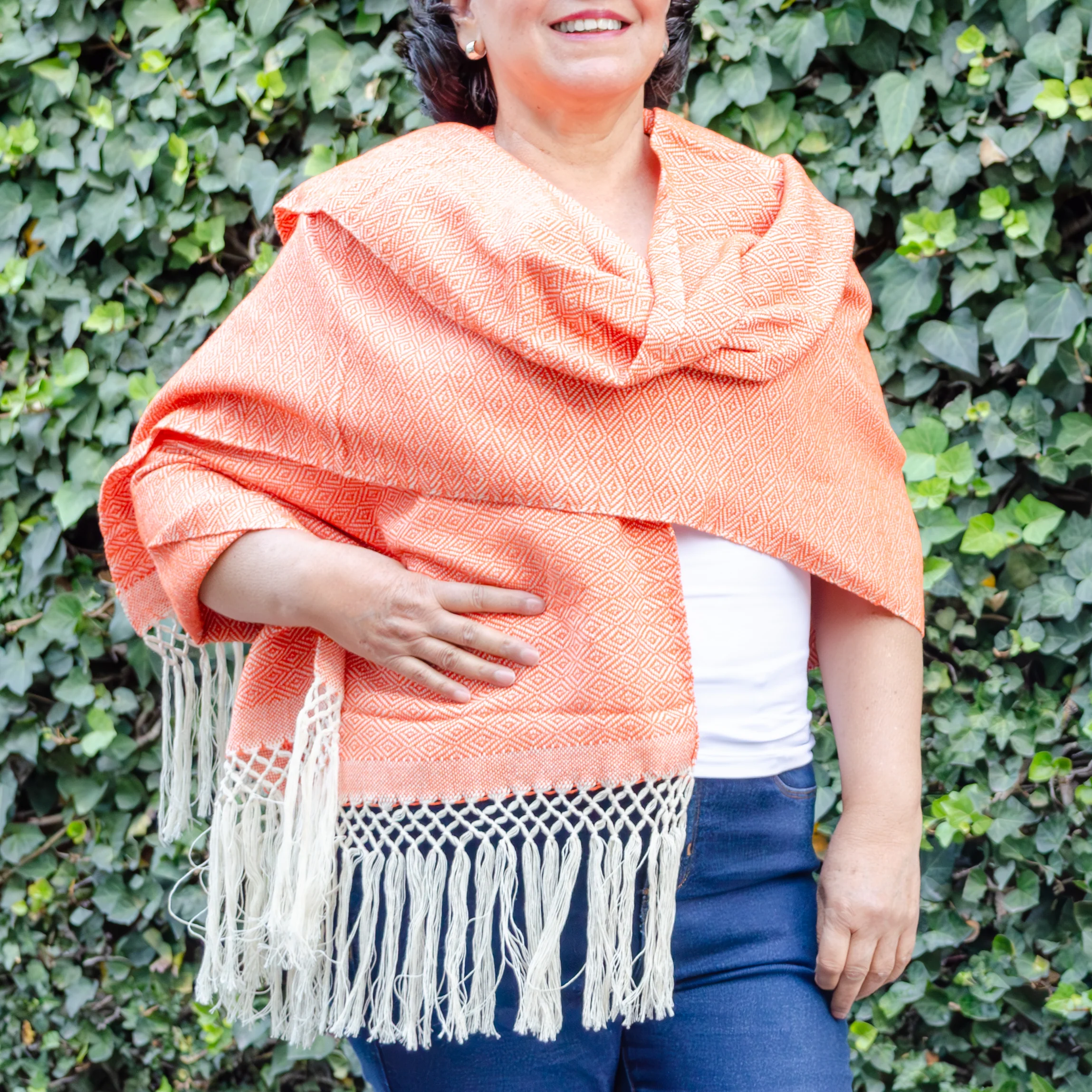 Pedal Loom Telar Woven Cozy Rebozos - Image 12