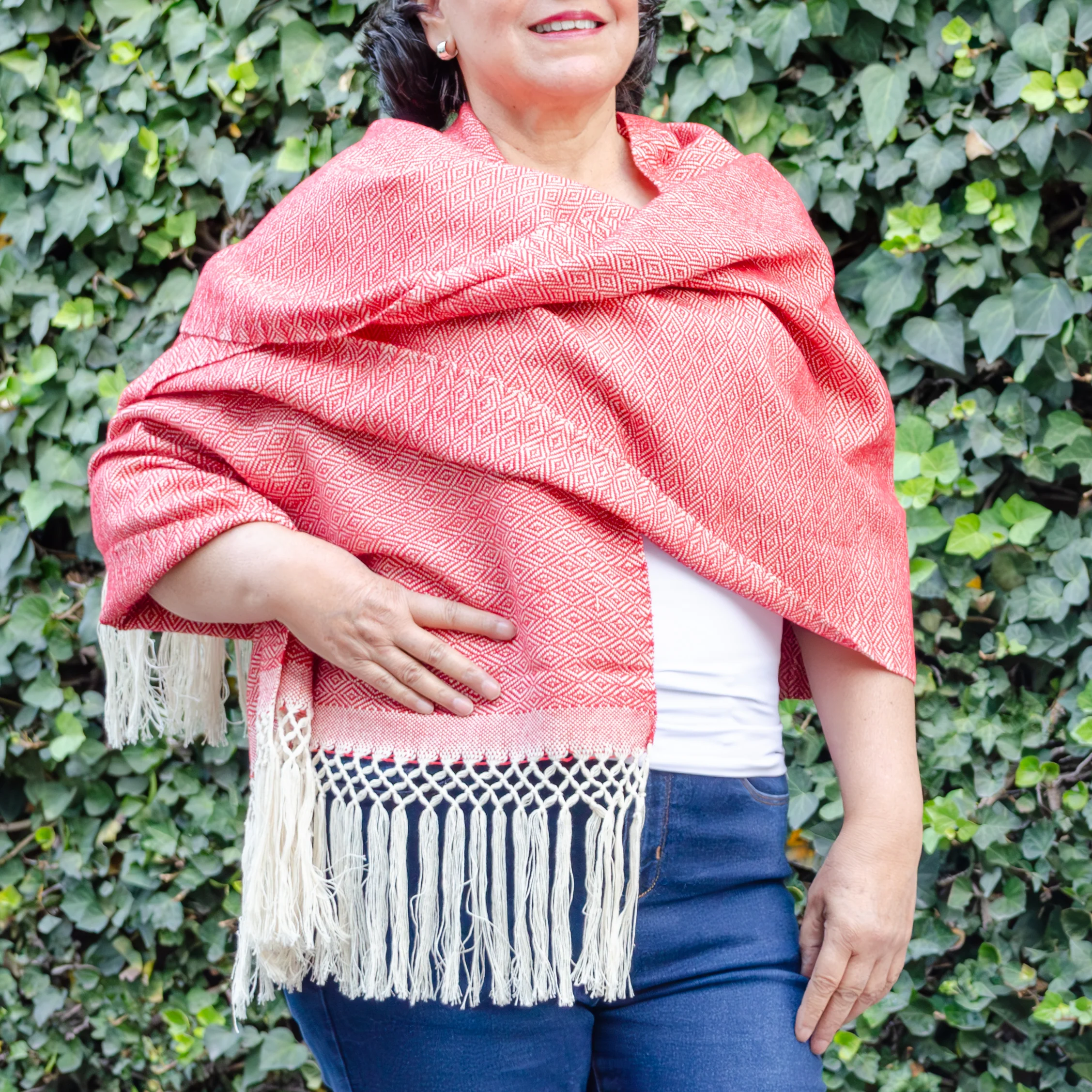 Pedal Loom Telar Woven Cozy Rebozos - Image 13