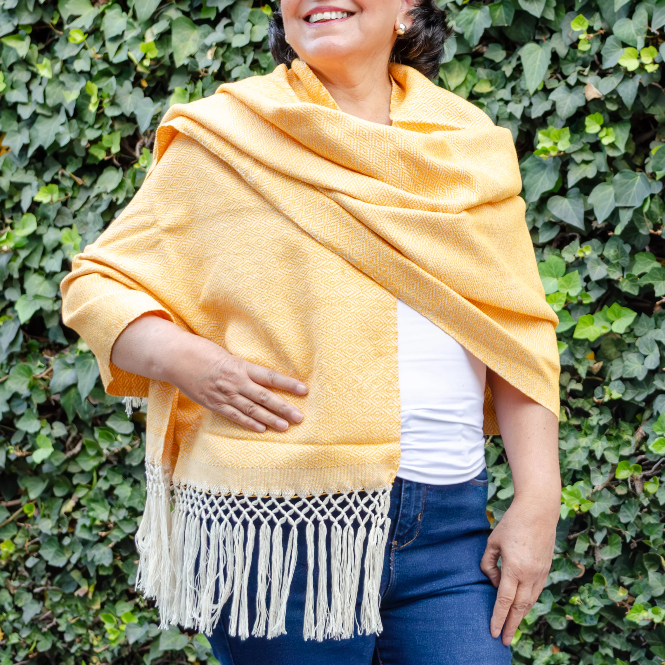 Pedal Loom Telar Woven Cozy Rebozos - Image 16