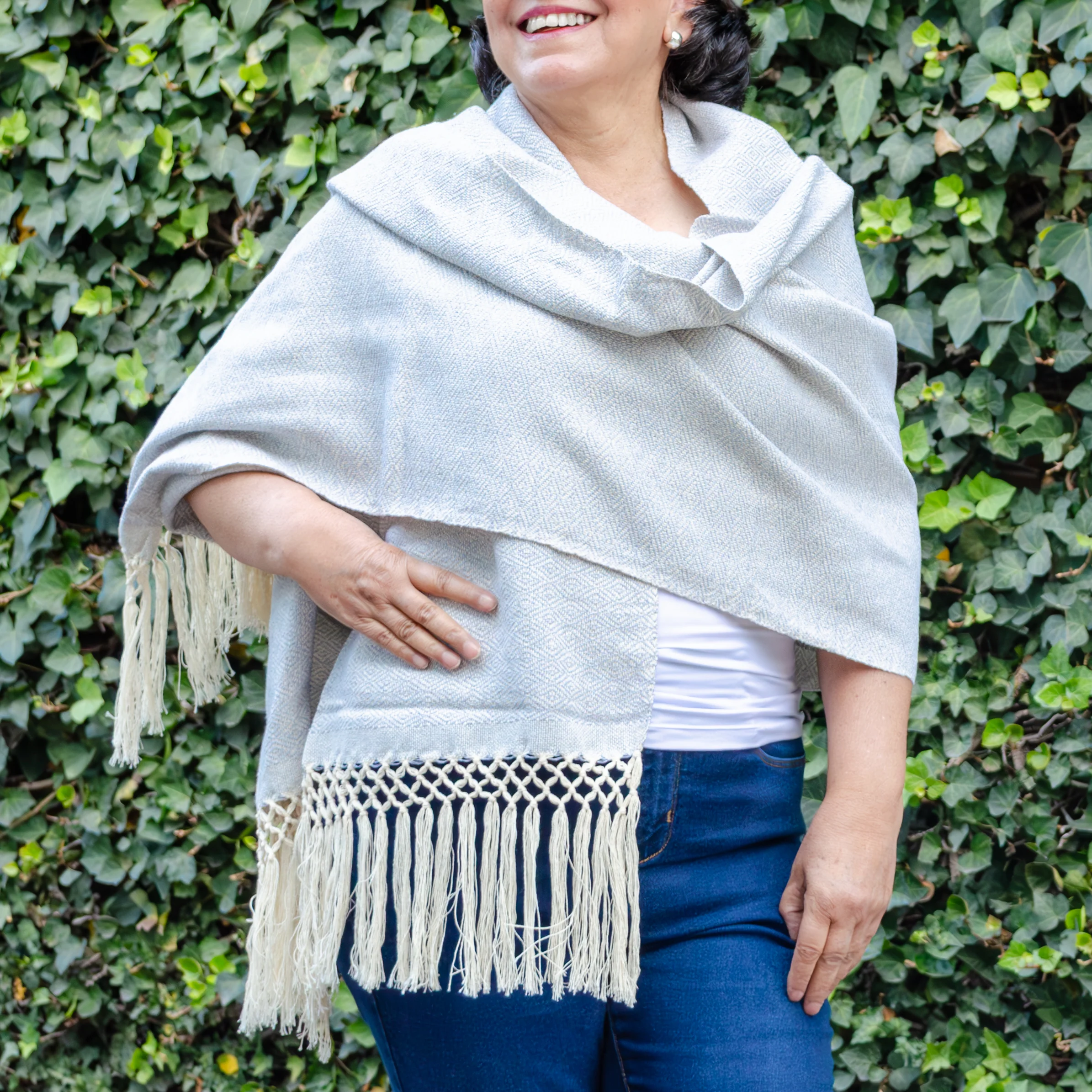 Pedal Loom Telar Woven Cozy Rebozos - Image 17