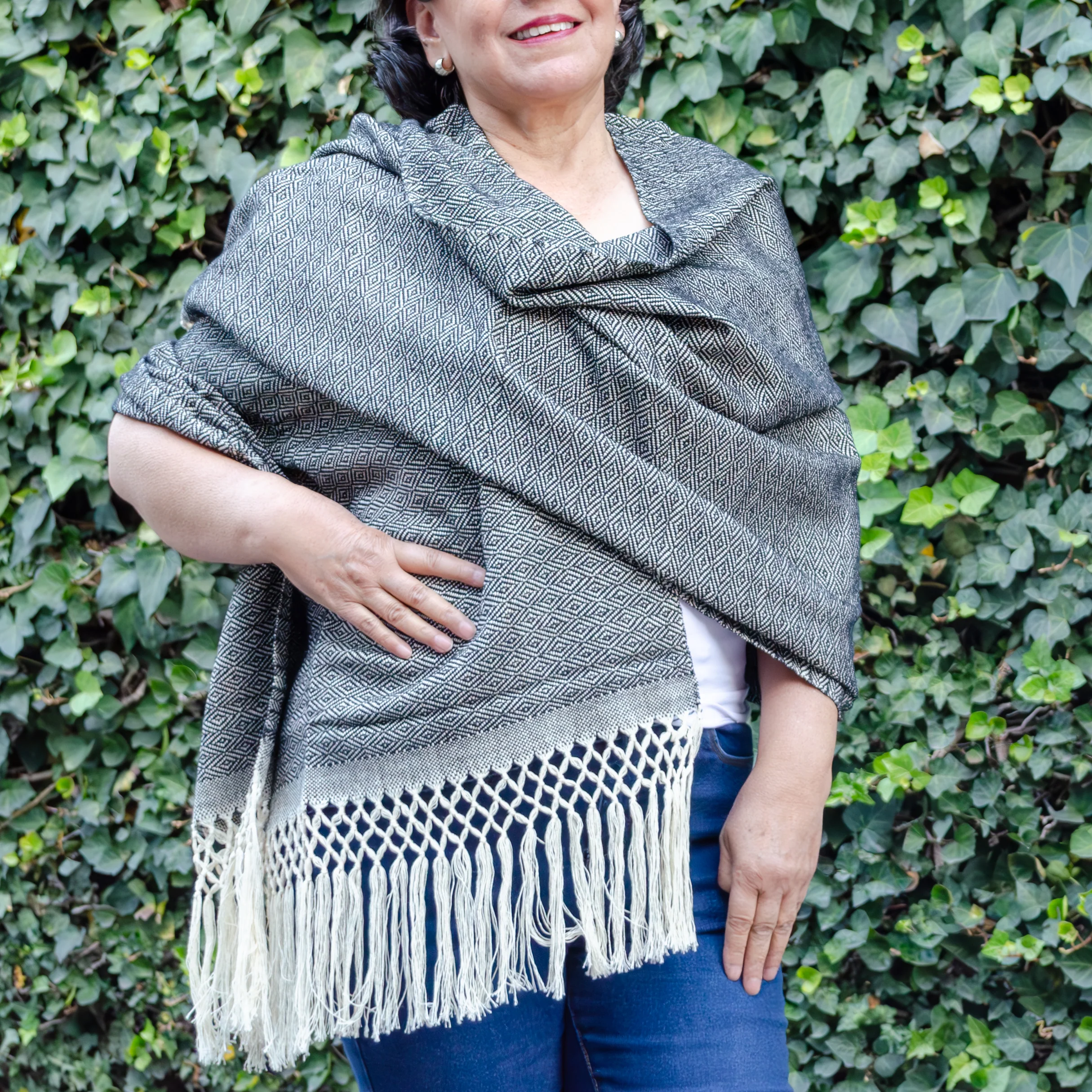 Pedal Loom Telar Woven Cozy Rebozos - Image 7