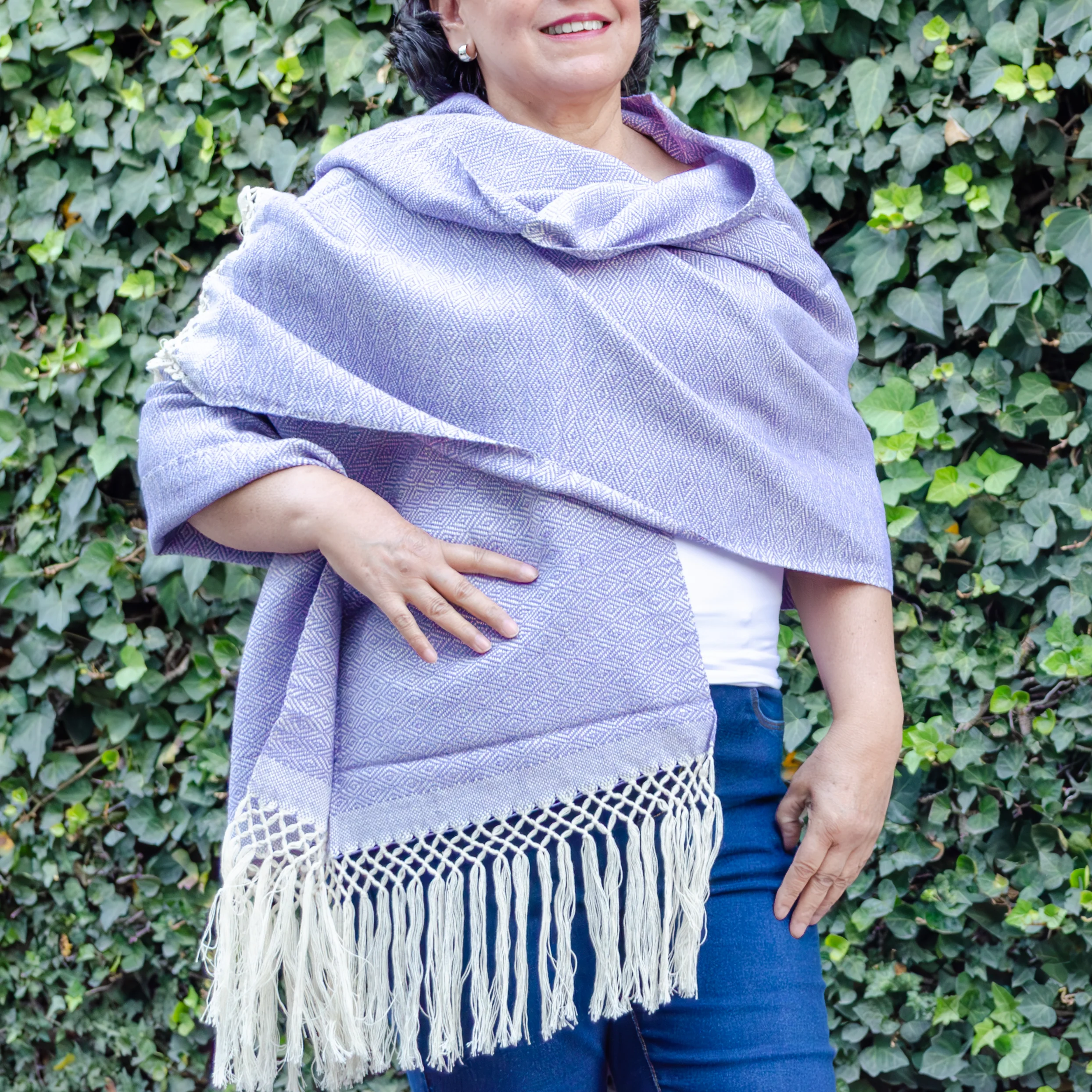 Pedal Loom Telar Woven Cozy Rebozos - Image 9