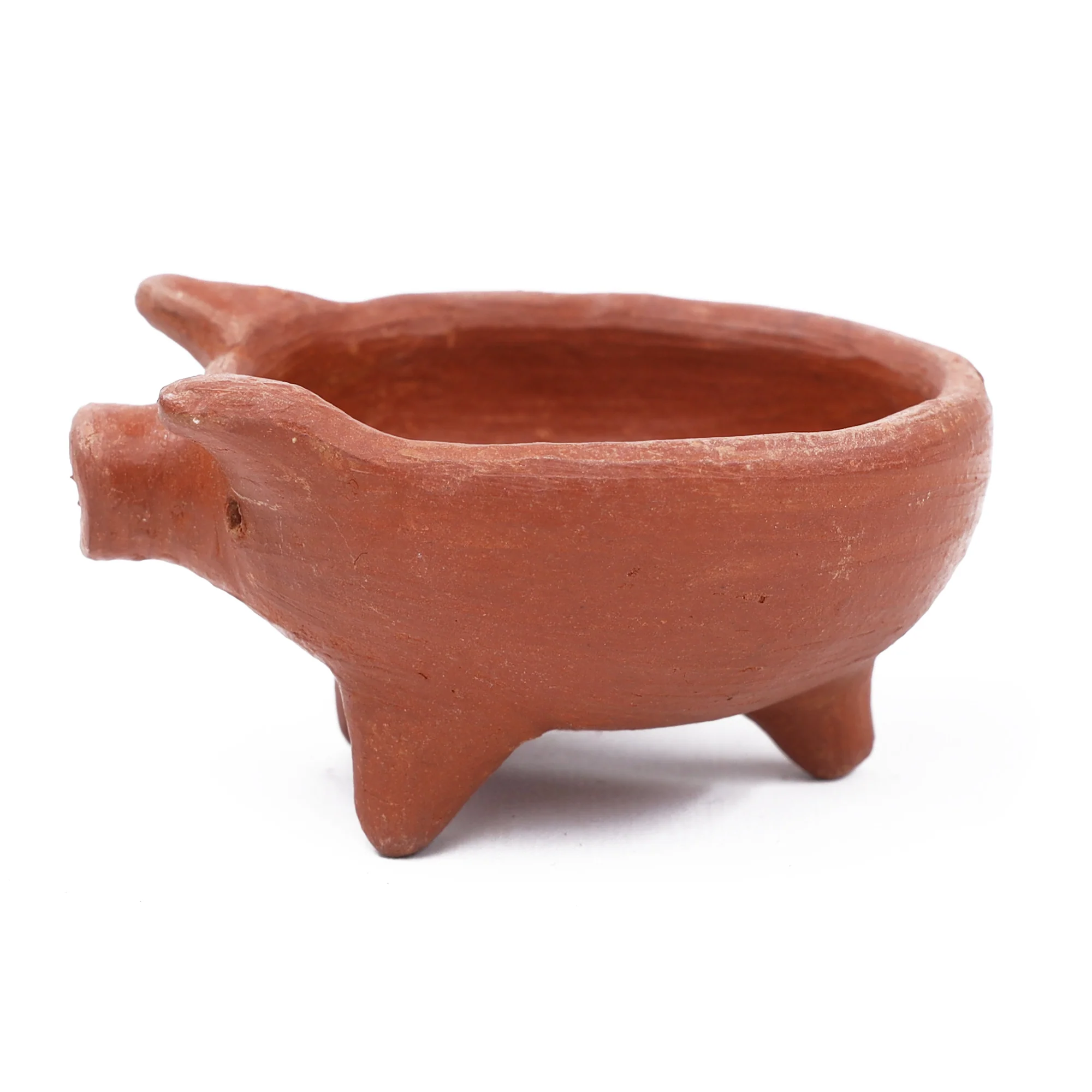 Red Clay Terracotta Cochinito Mini Spice Bowl - Image 5