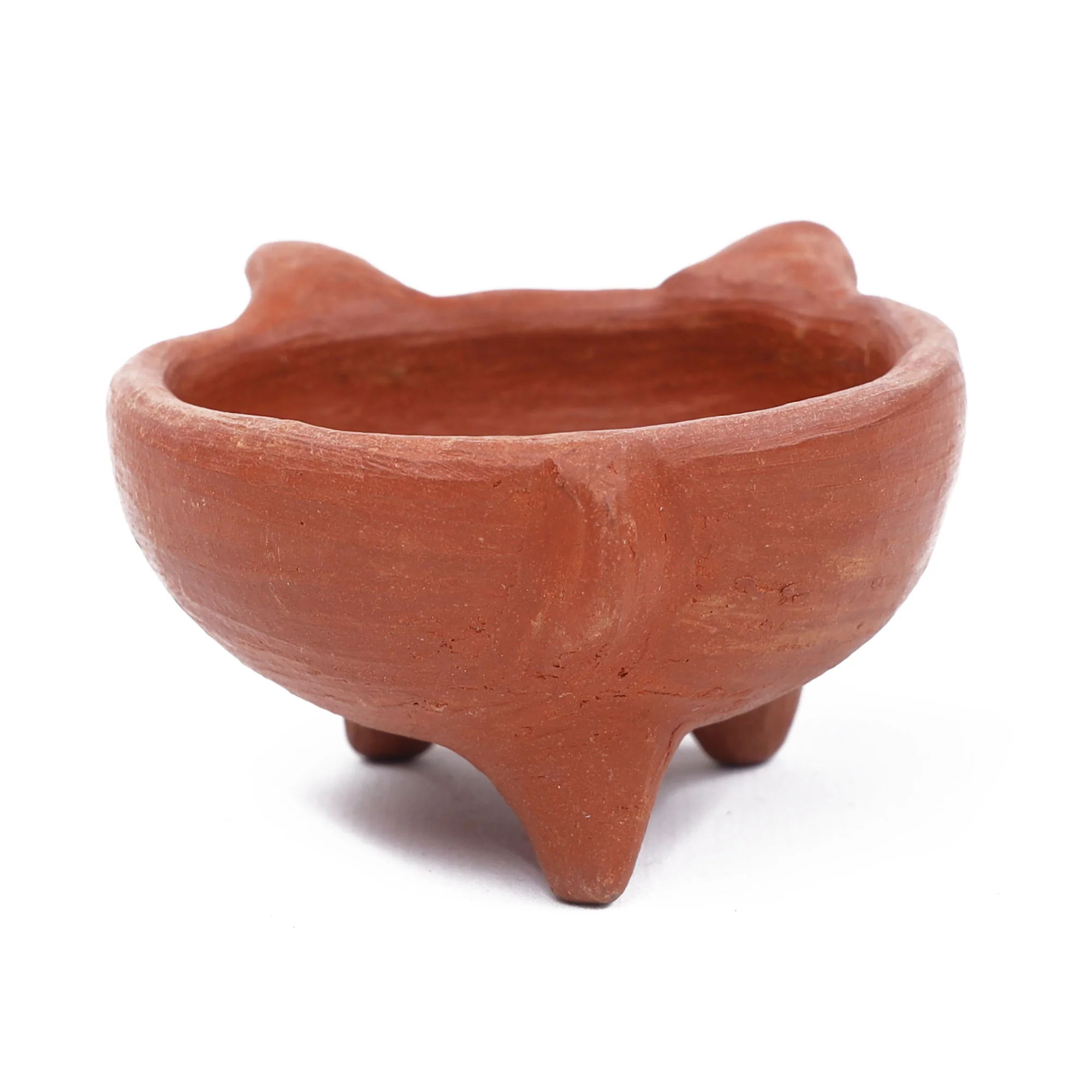 Red Clay Terracotta Cochinito Mini Spice Bowl - Image 6