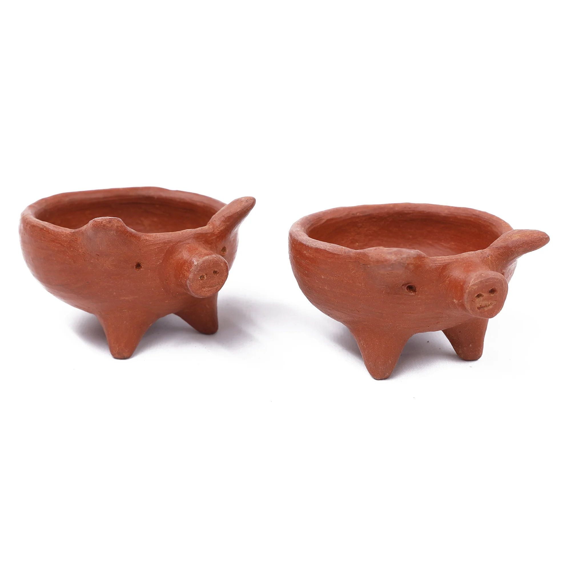 Red Clay Terracotta Cochinito Mini Spice Bowl - Image 7