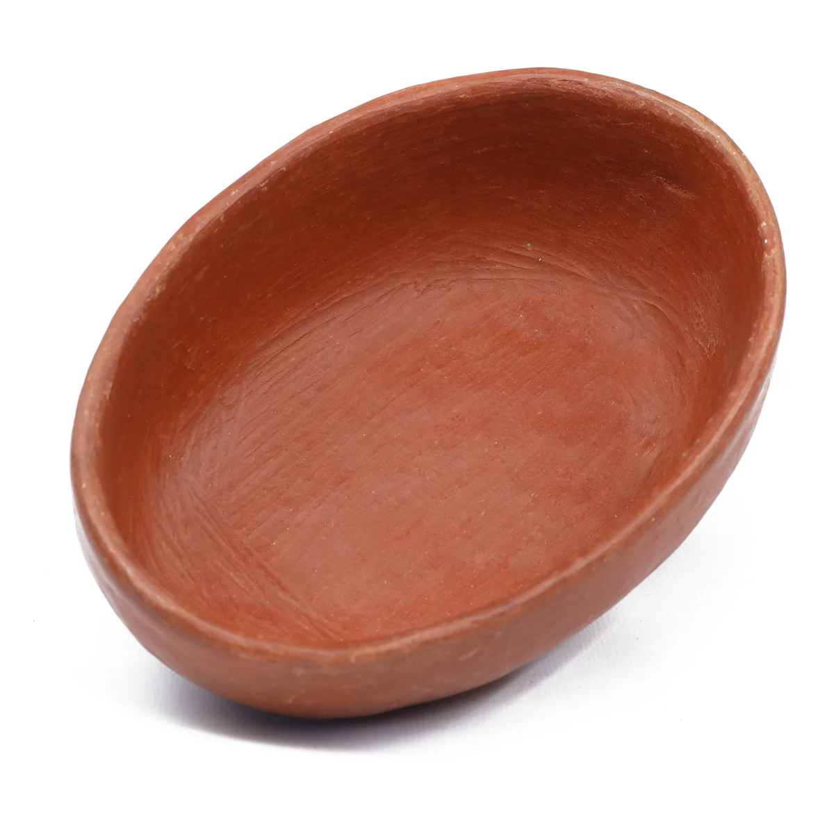 Red Clay Terracotta Small Oval Bowl - Image 10