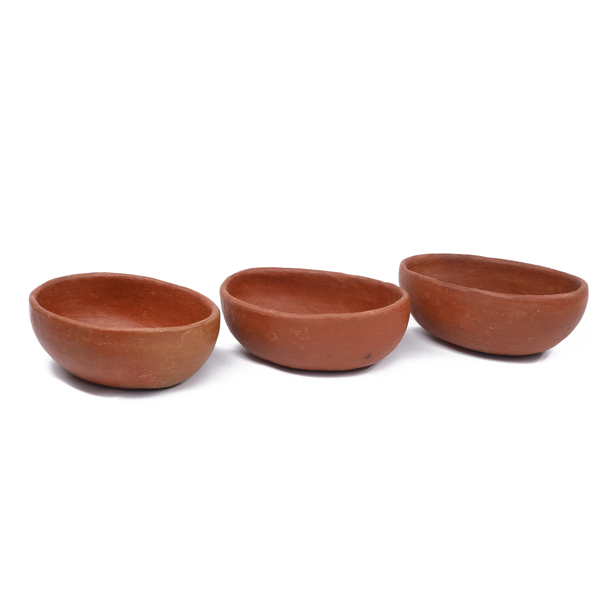 Red Clay Terracotta Small Oval Bowl - Image 7