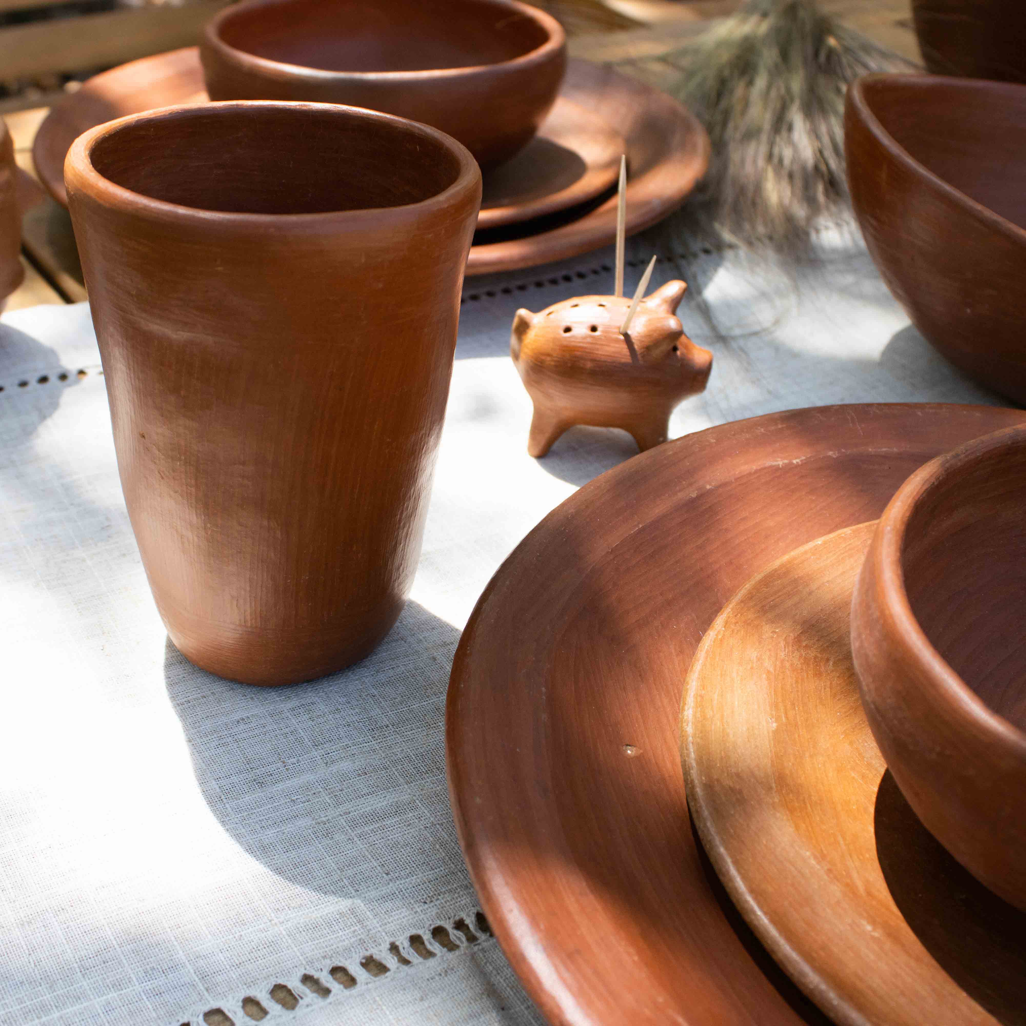 Red Clay Terracotta Tumbler - Image 6