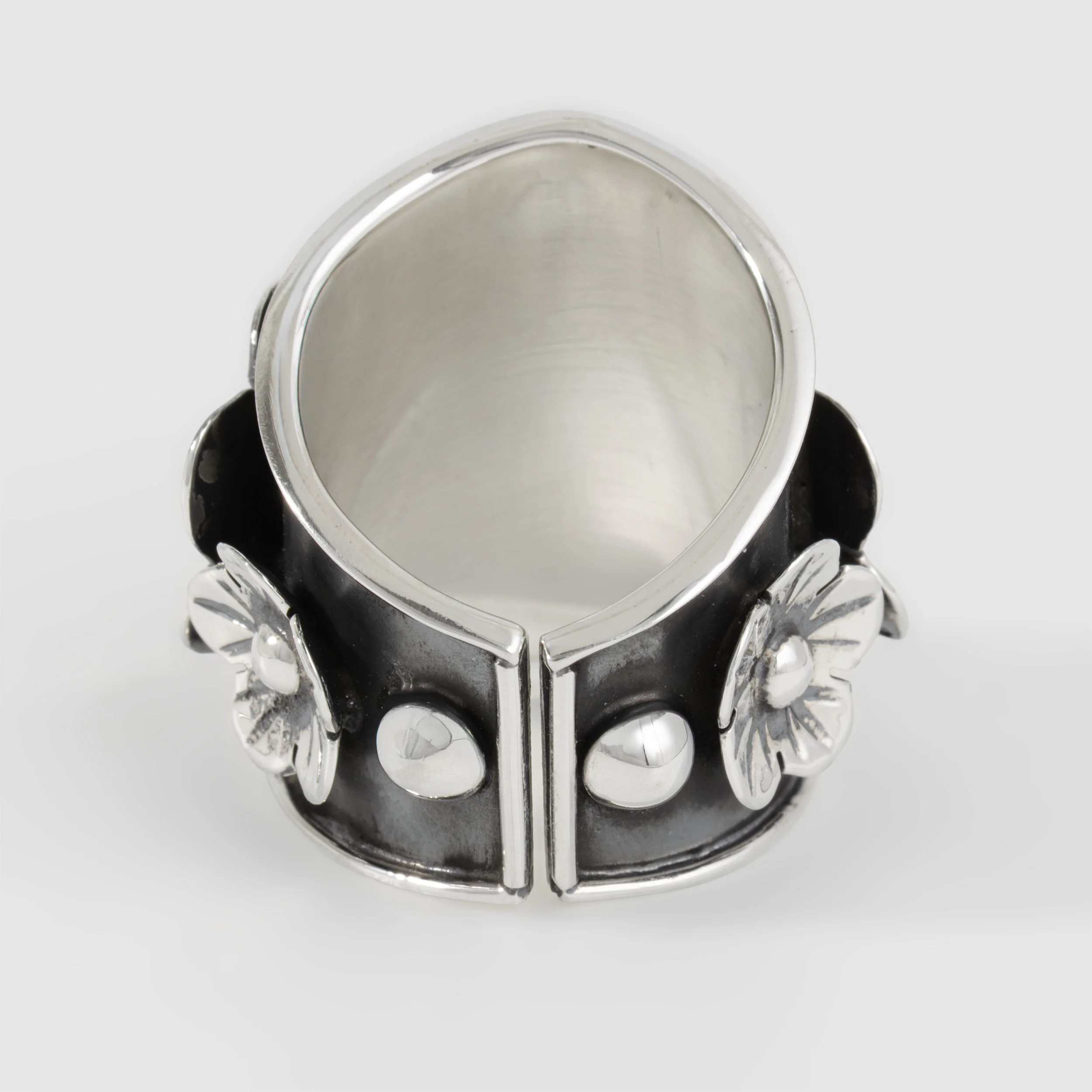 Sterling Silver Flower Garden Ring - Image 5