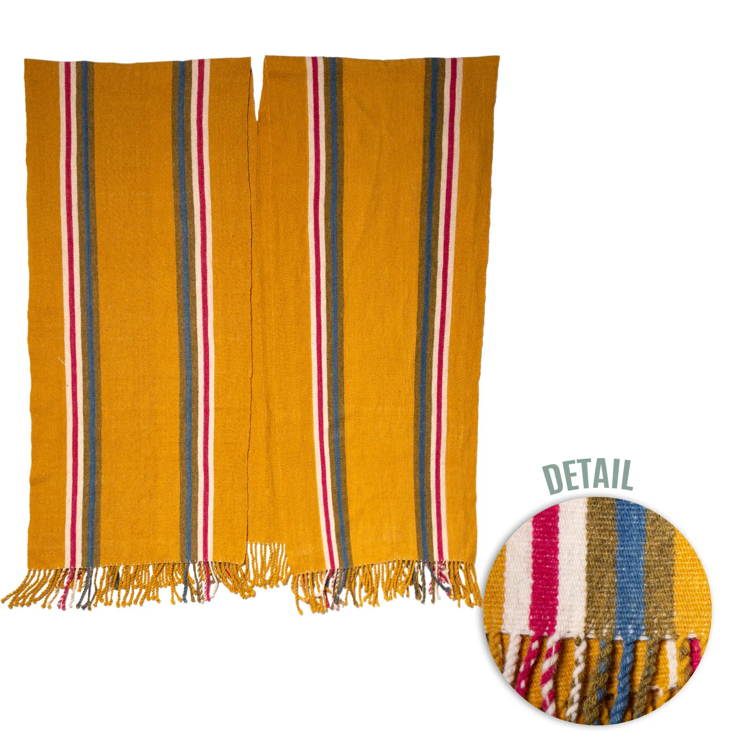 Tanamacoyan Naturally Dyed Wool Ruana - Image 9