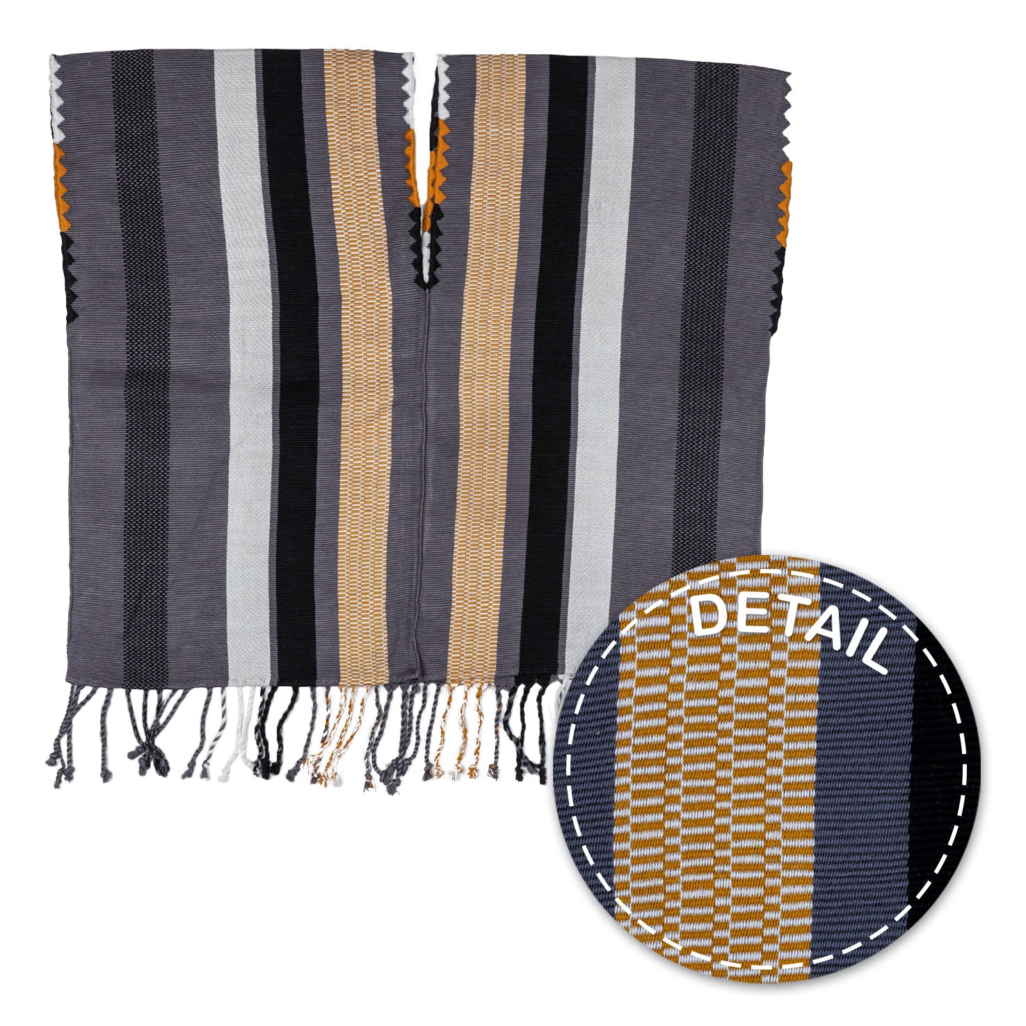 Tassels Cropped Huipil Blouse - Image 10