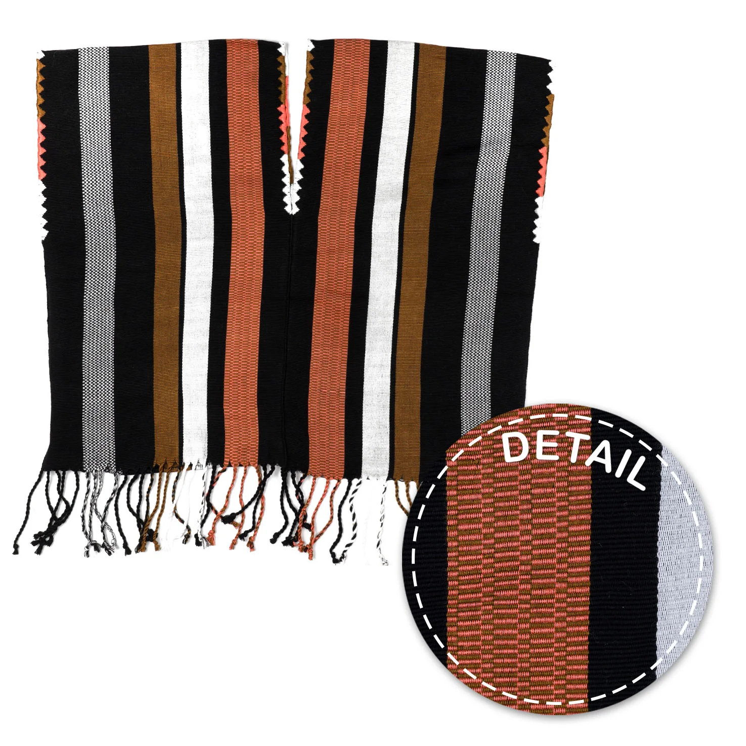 Tassels Cropped Huipil Blouse - Image 12