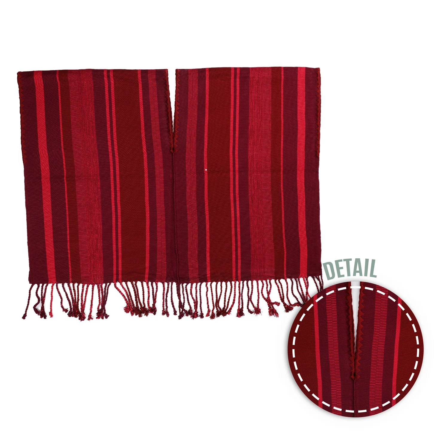 Tassels Cropped Huipil Blouse - Image 17