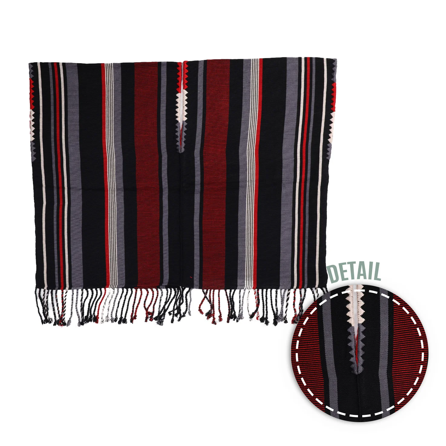 Tassels Cropped Huipil Blouse - Image 18