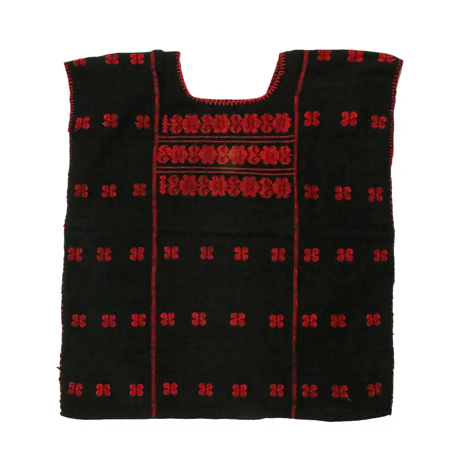 Trenzado Huipil de Telar Blouse - Image 23