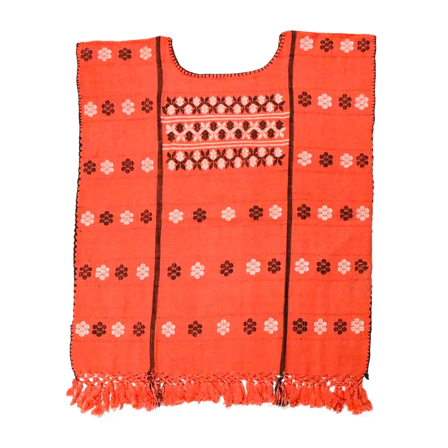 Trenzado Huipil de Telar Blouse - Image 30