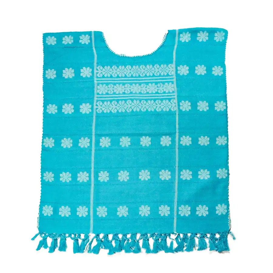 Trenzado Huipil de Telar Blouse - Image 31