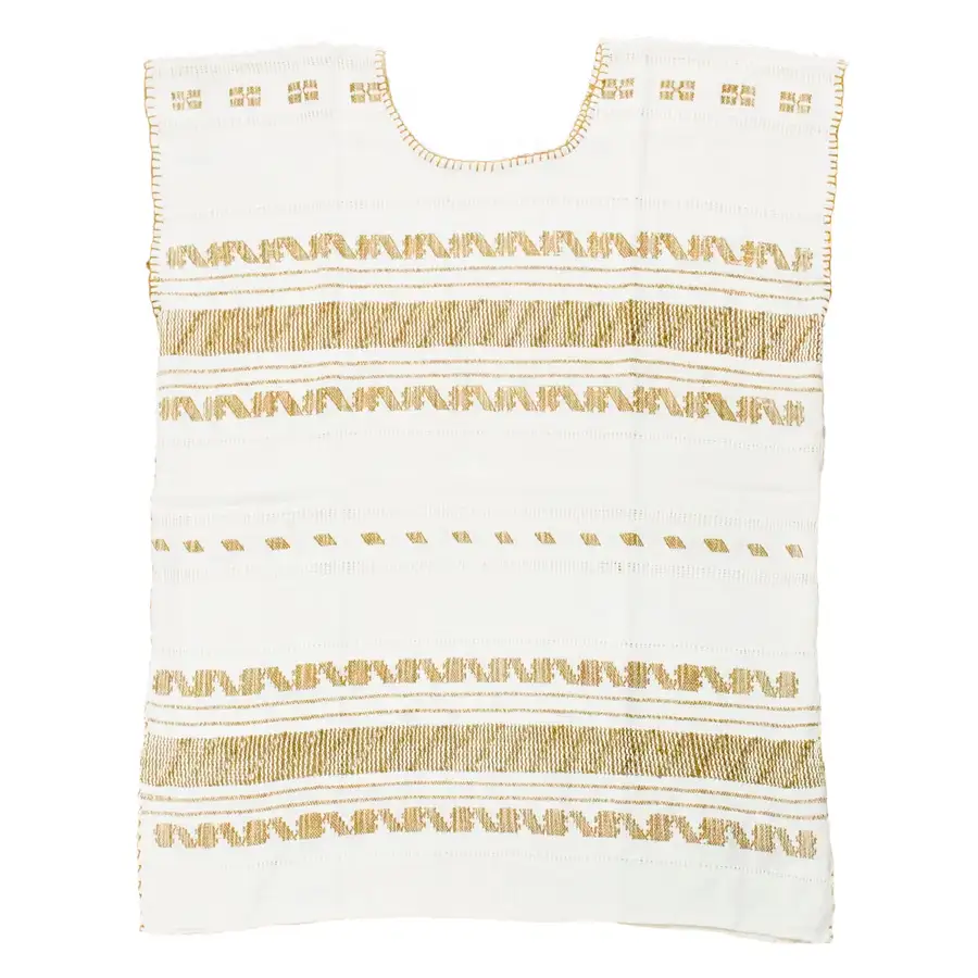 Trenzado Huipil de Telar Blouse - Image 33