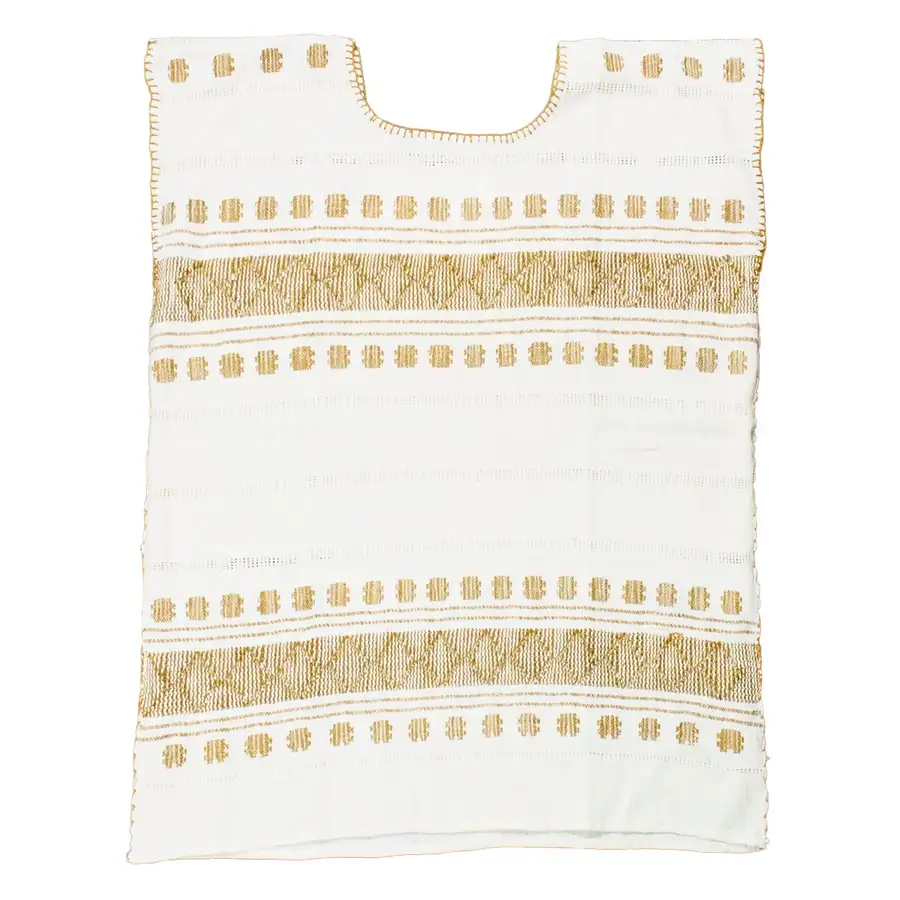 Trenzado Huipil de Telar Blouse - Image 34