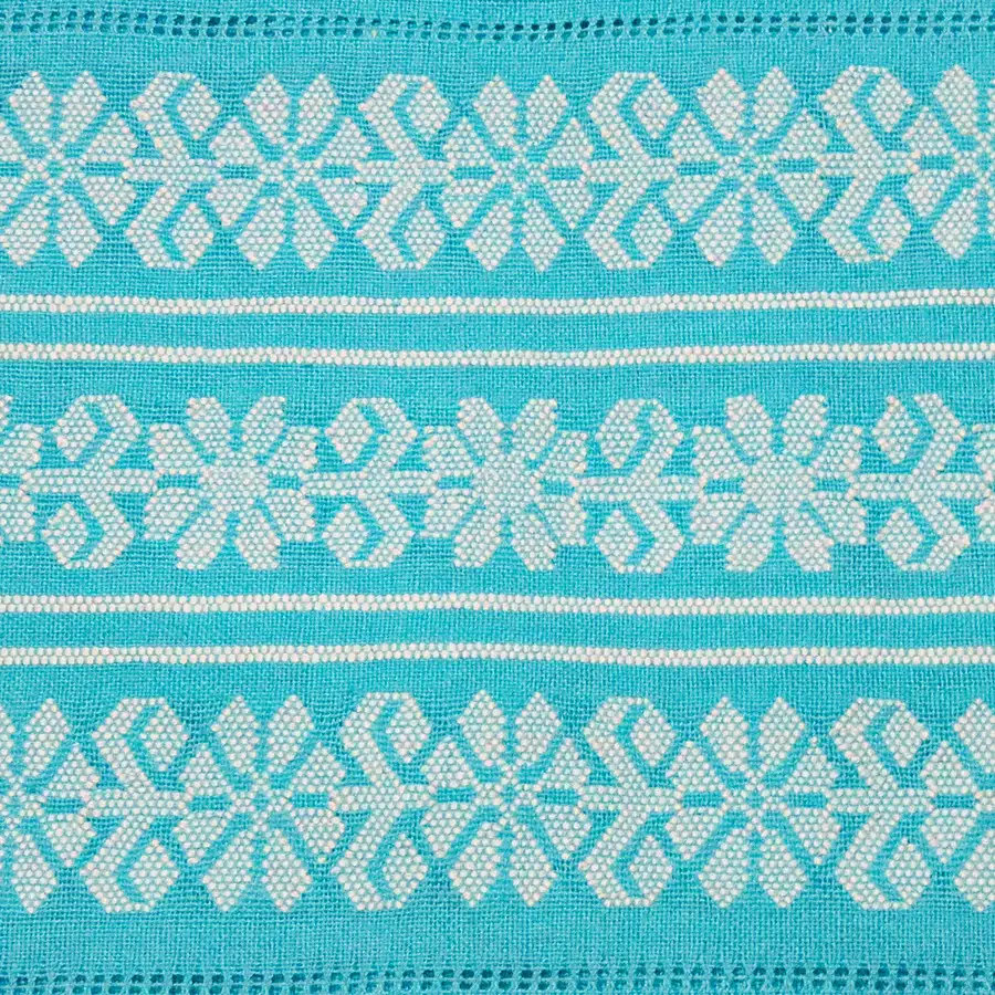 Trenzado Huipil de Telar Blouse - Image 36