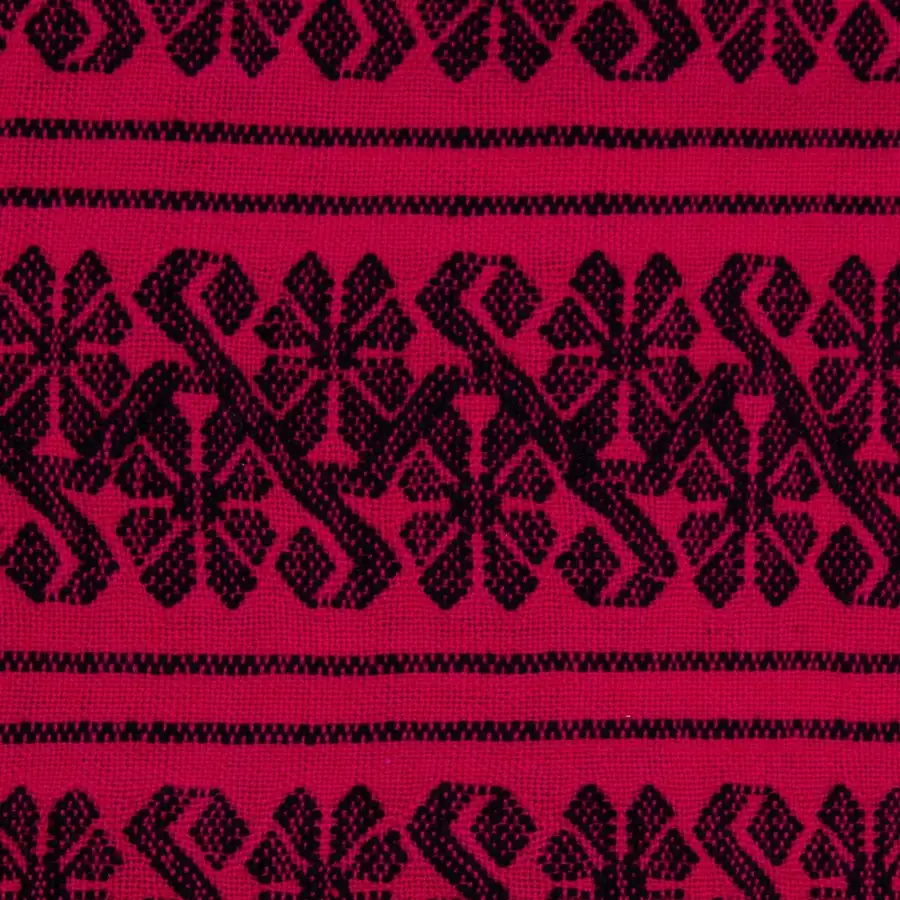 Trenzado Long Huipil de Telar Dress - Image 12