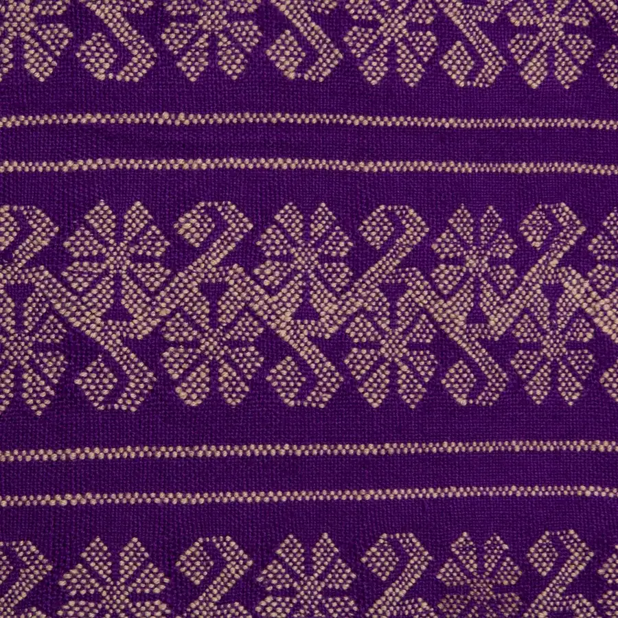 Trenzado Long Huipil de Telar Dress - Image 13