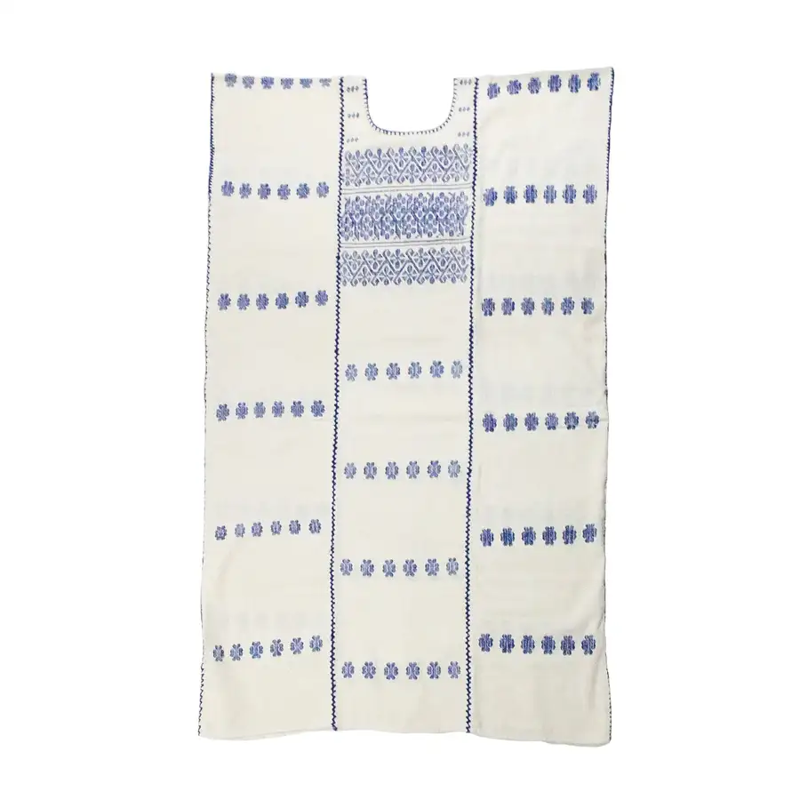 Trenzado Long Huipil de Telar Dress - Image 15