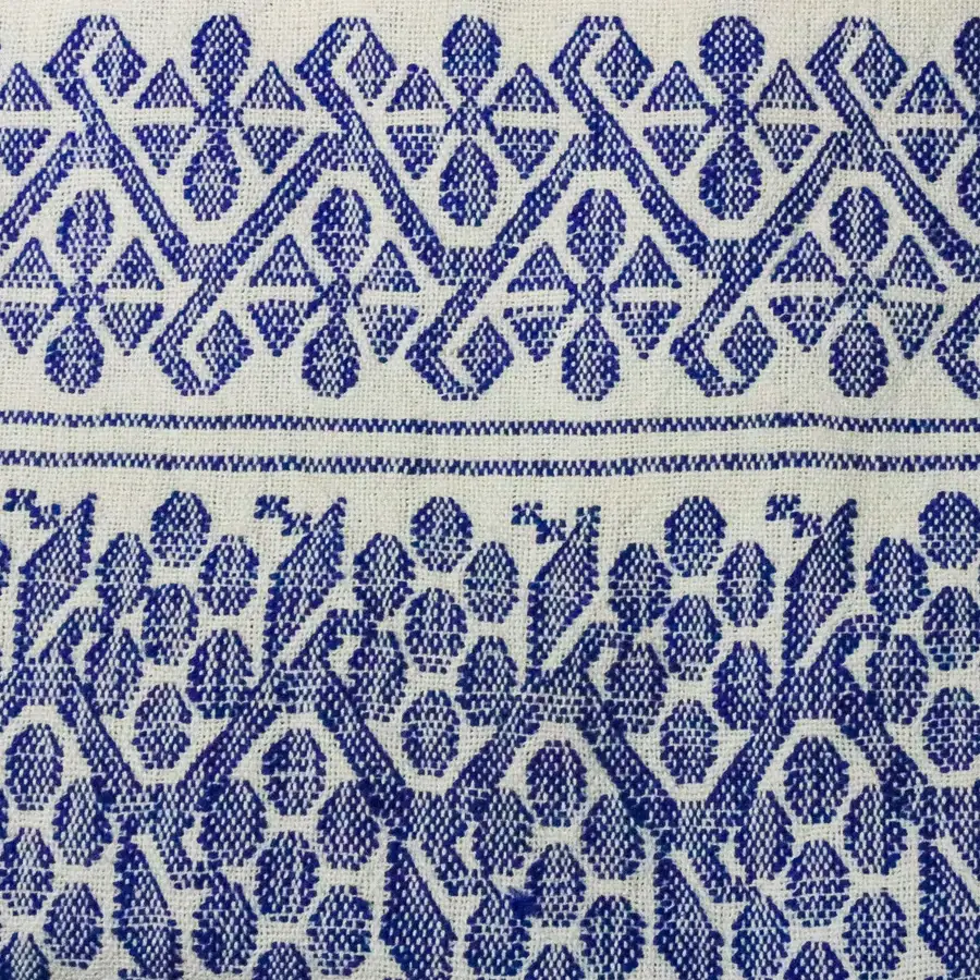 Trenzado Long Huipil de Telar Dress - Image 16