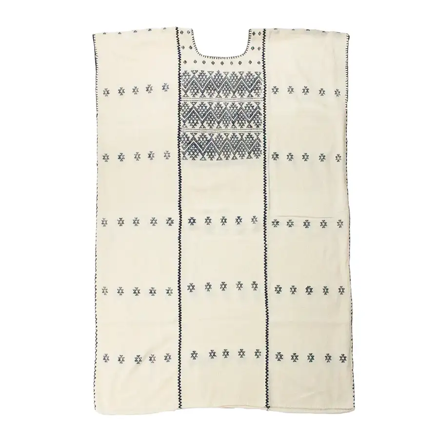 Trenzado Long Huipil de Telar Dress - Image 17