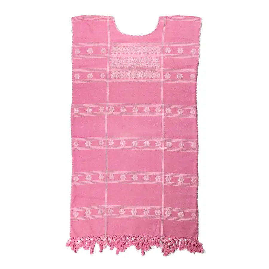 Trenzado Long Huipil de Telar Dress - Image 20