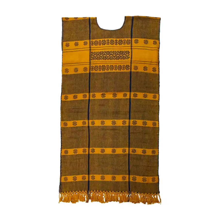 Trenzado Long Huipil de Telar Dress - Image 21