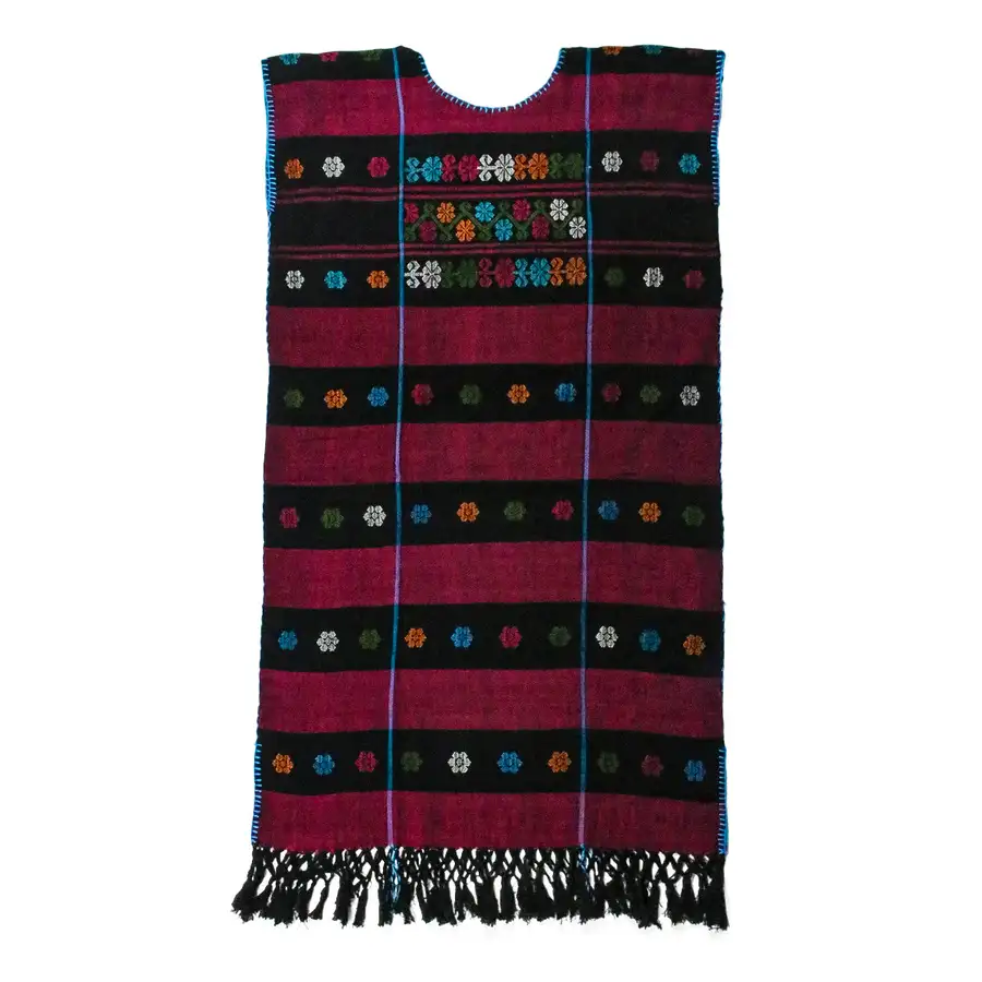 Trenzado Long Huipil de Telar Dress - Image 22