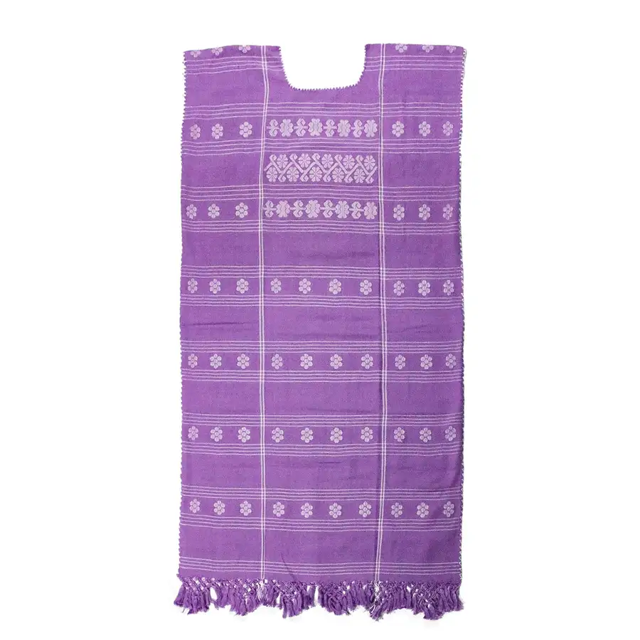 Trenzado Long Huipil de Telar Dress - Image 23