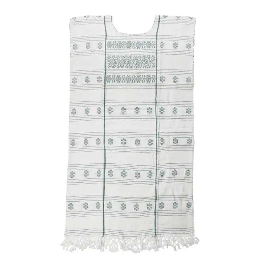 Trenzado Long Huipil de Telar Dress - Image 26