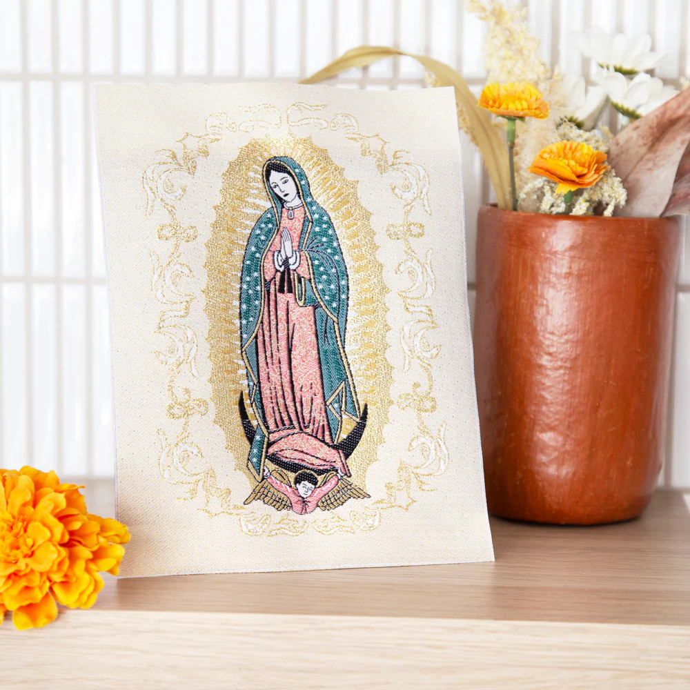 Virgen de Guadalupe Tapestry - Image 10