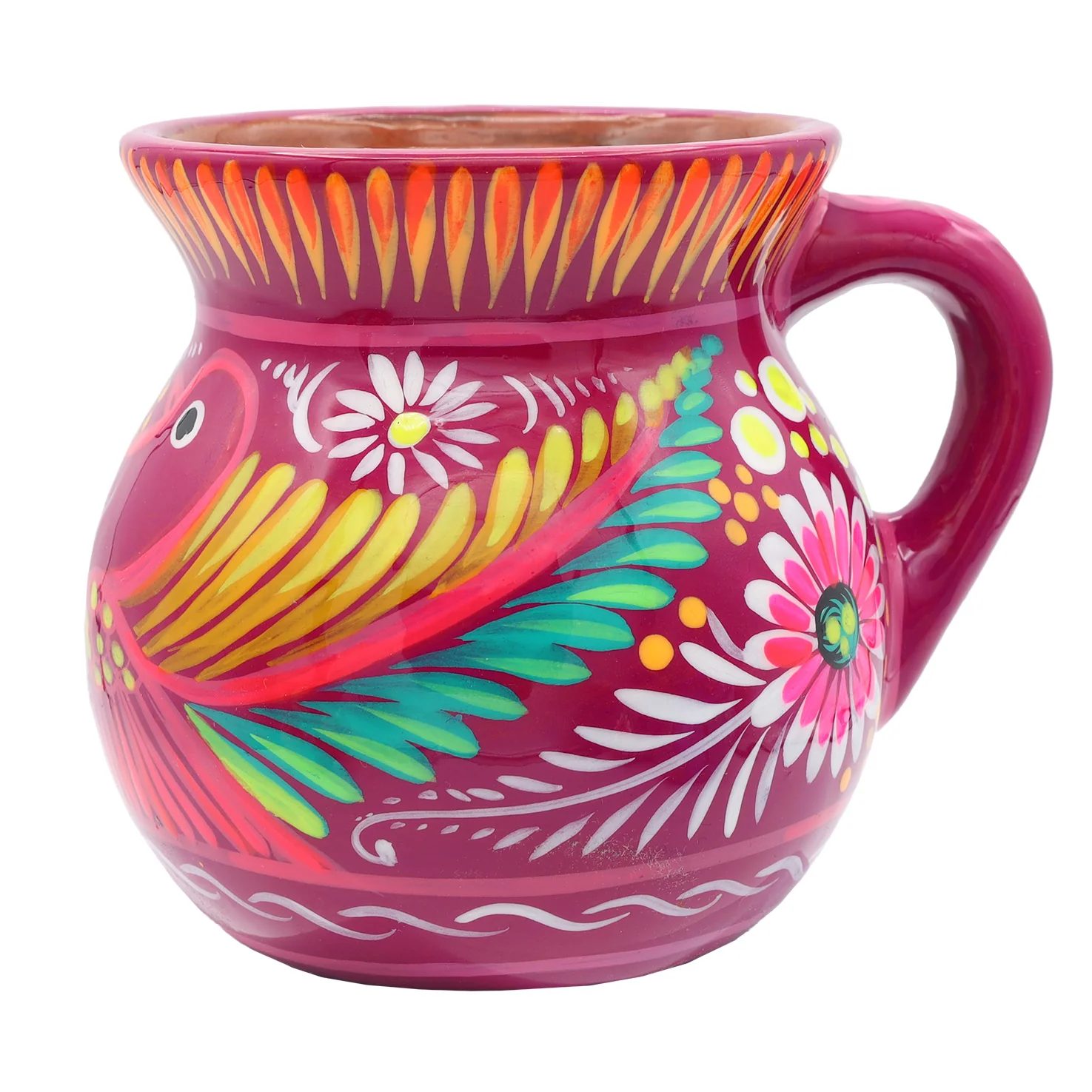 Hand-Painted Jarrito Xalitla Mug - Image 10