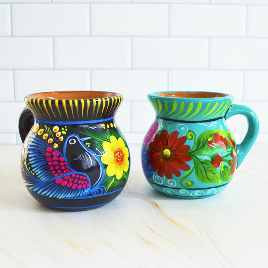 Hand-Painted Jarrito Xalitla Mug - Image 3