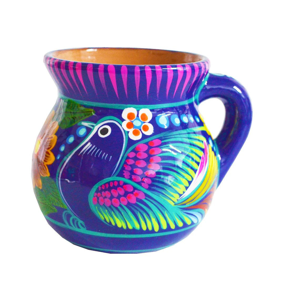 Hand-Painted Jarrito Xalitla Mug - Image 4