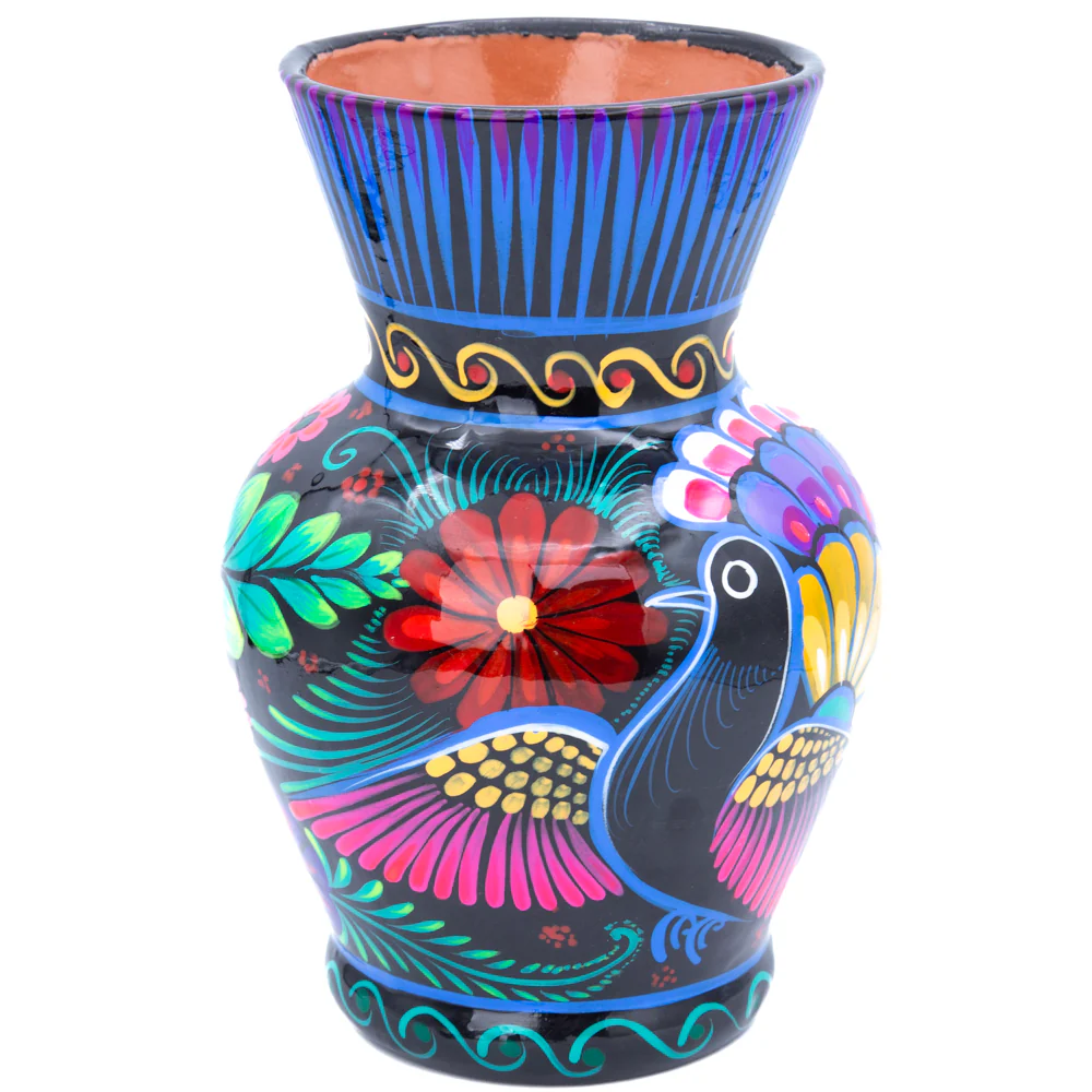 Xalitla Storytelling Campana Short Vase - Image 6